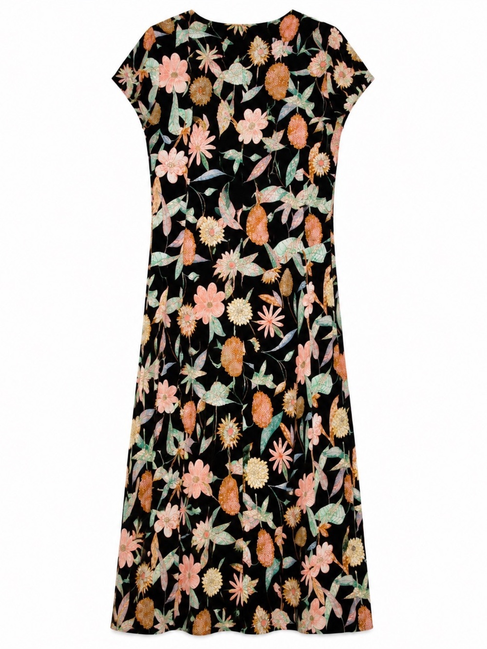 Comptoir Des Cotonniers Maxi Dress Pockets Size Small